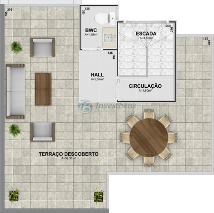 Imagem Casa de Condomínio com 3 Quartos à Venda, 105 m² em Uberaba - Curitiba