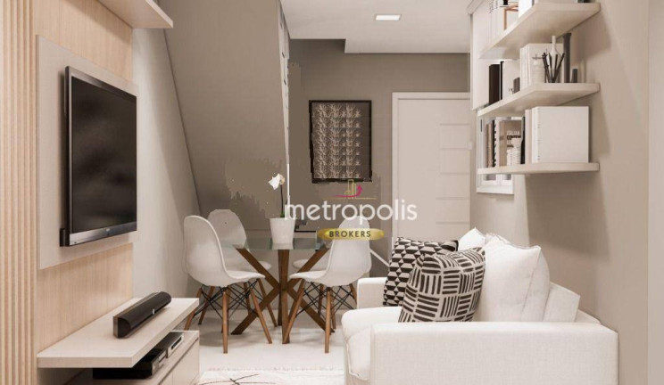 Imagem Cobertura com 2 Quartos à Venda, 87 m² em Campestre - Santo André Imagem Cobertura com 2 Quartos à Venda, 87 m² em Campestre - Santo André