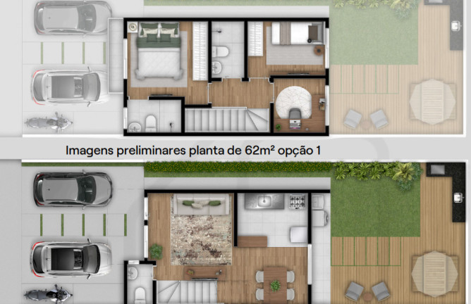 Imagem Casa com 2 Quartos à Venda, 48 m² em Chácara Ondas Verdes - Cotia Imagem Casa com 2 Quartos à Venda, 48 m² em Chácara Ondas Verdes - Cotia