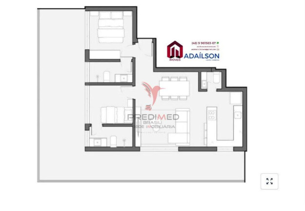 Imagem Apartamento com 2 Quartos à Venda, 47 m² em Jurerê - Florianópolis Imagem Apartamento com 2 Quartos à Venda, 47 m² em Jurerê - Florianópolis