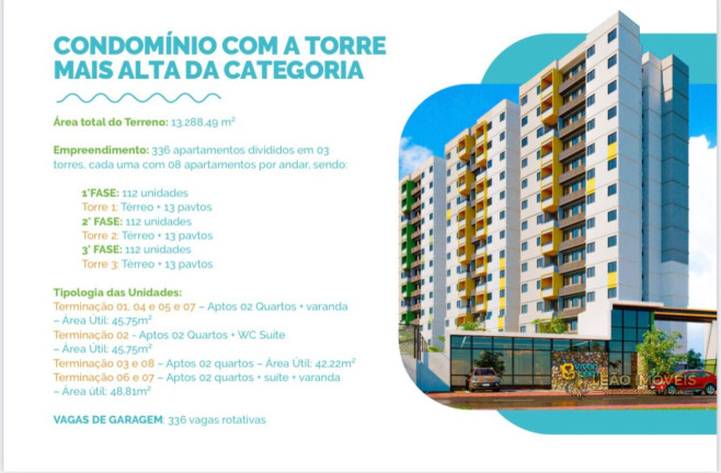 Imagem Apartamento com 2 Quartos à Venda, 45 m² em Luiz Gonzaga - Caruaru