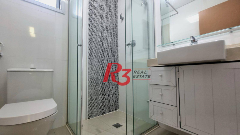 Imagem Apartamento com 3 Quartos para Alugar, 178 m² em Gonzaga - Santos