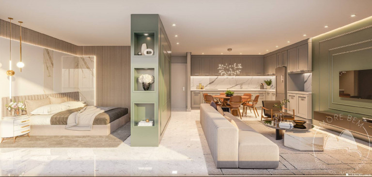 Imagem Apartamento com 1 Quarto à Venda, 44 m² em Balneário Perequê - Porto Belo Imagem Apartamento com 1 Quarto à Venda, 44 m² em Balneário Perequê - Porto Belo