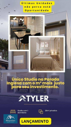 Imagem Apartamento com 1 Quarto à Venda, 25 m² em Parada Inglesa - São Paulo