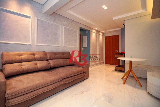 Imagem Apartamento com 2 Quartos à Venda, 56 m² em Aparecida - Santos