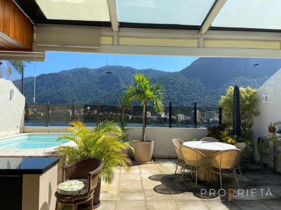 Imagem Cobertura com 4 Quartos à Venda, 280 m² em Lagoa - Rio De Janeiro