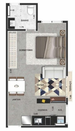 Imagem Apartamento com 2 Quartos à Venda, 31 m² em Parada Inglesa - São Paulo