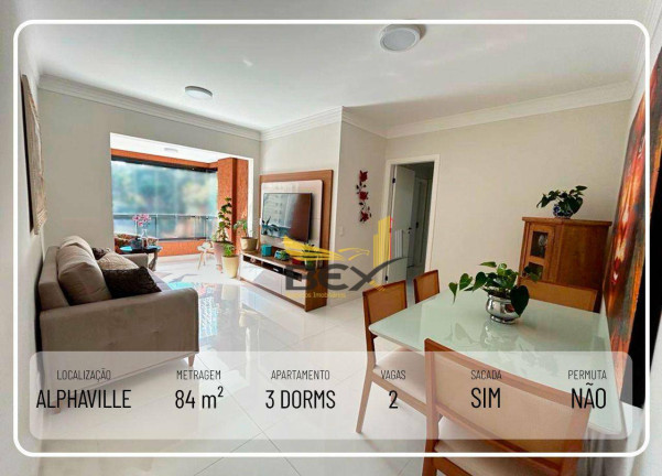 Apartamento com 3 Quartos à Venda, 84 m² em Alphaville Industrial - Barueri