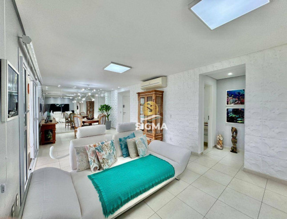 Imagem Apartamento com 3 Quartos à Venda, 134 m² em Jardim Astúrias - Guarujá