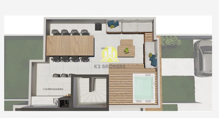Imagem Sobrado com 3 Quartos à Venda, 147 m² em Lindóia - Curitiba