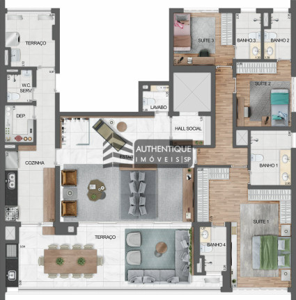 Imagem Apartamento com 3 Quartos à Venda, 136 m² em Vila Mariana - São Paulo