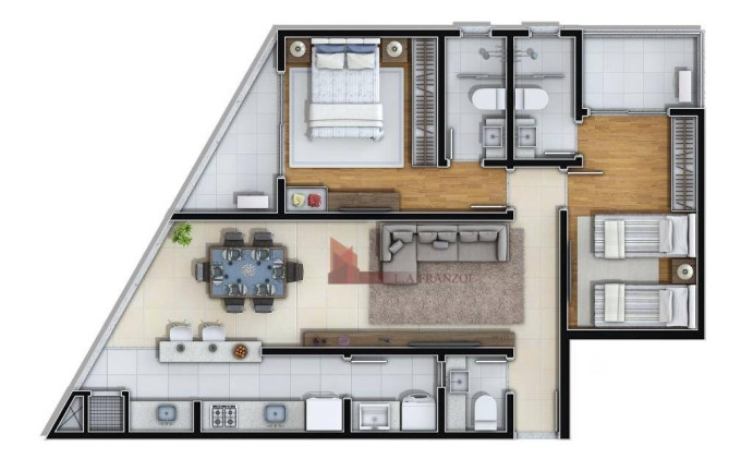 Imagem Apartamento com 2 Quartos à Venda, 79 m² em Fazenda - Itajaí Imagem Apartamento com 2 Quartos à Venda, 79 m² em Fazenda - Itajaí