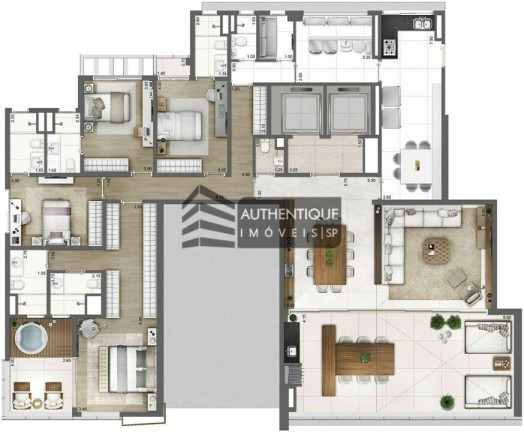 Imagem Apartamento com 4 Quartos à Venda, 343 m² em Vila Olímpia - São Paulo Imagem Apartamento com 4 Quartos à Venda, 343 m² em Vila Olímpia - São Paulo