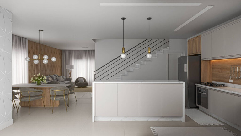 Imagem Casa com 4 Quartos à Venda, 196 m² em Orleans - Curitiba