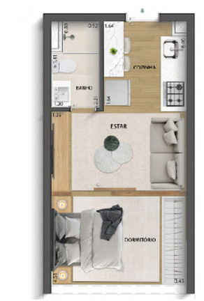 Imagem Imóvel com 1 Quarto à Venda, 28 m² em Perdizes - São Paulo Imagem Imóvel com 1 Quarto à Venda, 28 m² em Perdizes - São Paulo