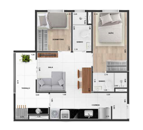 Imagem Imóvel com 1 Quarto à Venda, 34 m² em Vila Ema - São Paulo Imagem Imóvel com 1 Quarto à Venda, 34 m² em Vila Ema - São Paulo