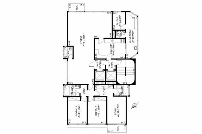 Imagem Apartamento com 3 Quartos à Venda, 155 m² em Campo Belo - São Paulo