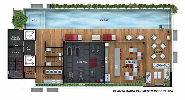 Imagem Apartamento com 1 Quarto à Venda, 35 m² em Iputinga - Recife