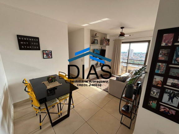 Imagem Apartamento com 2 Quartos à Venda, 65 m² em Centro - Araraquara