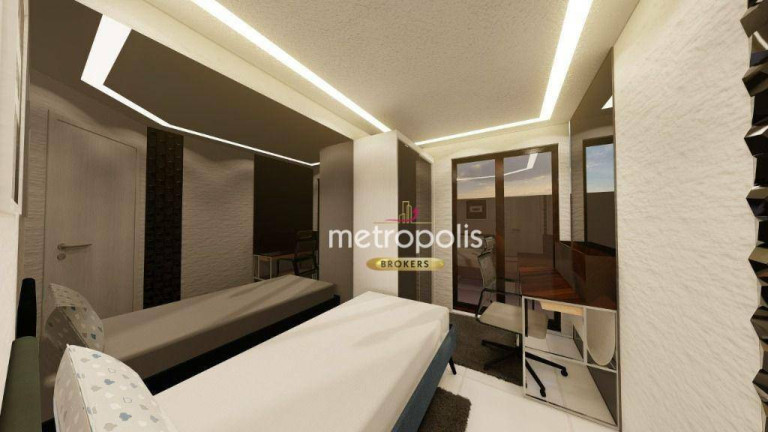 Imagem Apartamento com 2 Quartos à Venda, 45 m² em Campestre - Santo André