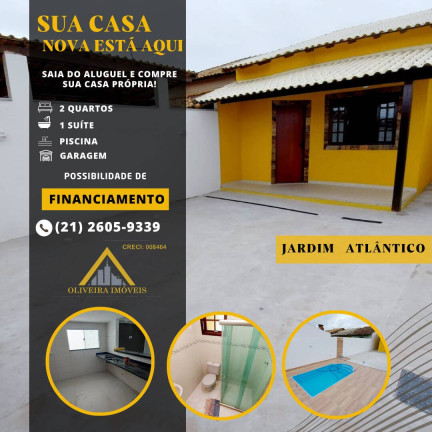 Casa à Venda, 240 m² em Jardim Atlântico Central (itaipuaçu) - Maricá