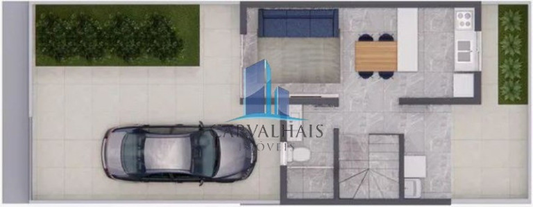 Imagem Casa com 2 Quartos à Venda, 75 m² em Duque De Caxias - Betim