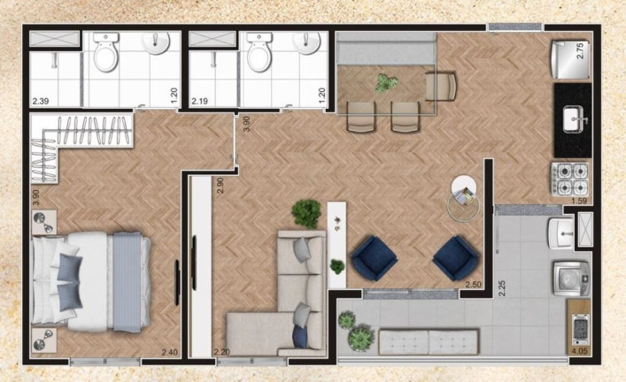 Imagem Apartamento com 3 Quartos à Venda, 60 m² em Sacomã - São Paulo Imagem Apartamento com 3 Quartos à Venda, 60 m² em Sacomã - São Paulo
