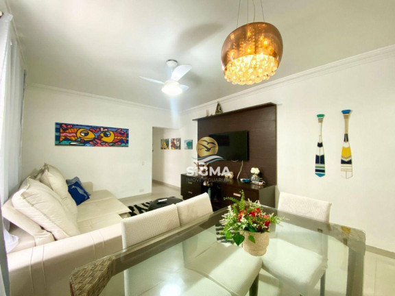 Imagem Apartamento com 2 Quartos à Venda, 87 m² em Jardim Astúrias - Guarujá