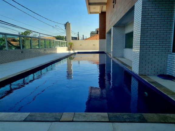 Imagem Apartamento com 3 Quartos para Alugar, 102 m² em Guilhermina - Praia Grande