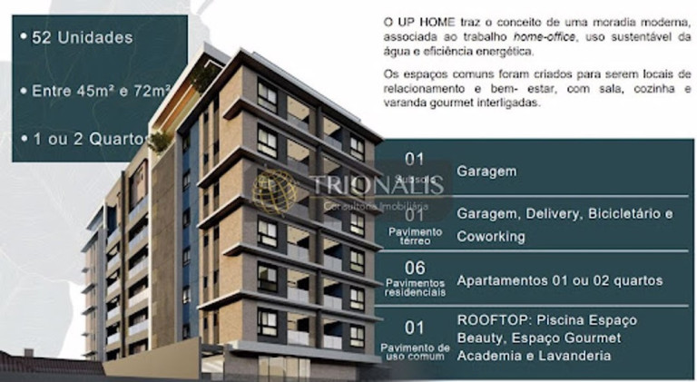 Apartamento com 1 Quarto à Venda, 46 m² em Alvinópolis - Atibaia