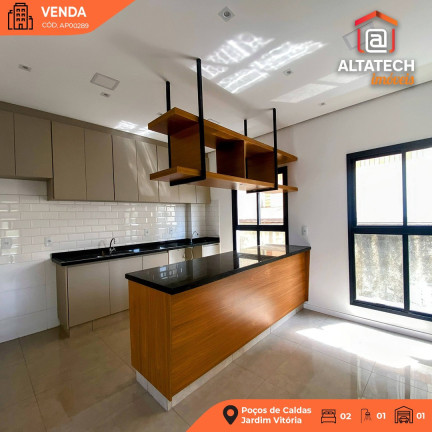 Imóvel com 2 Quartos à Venda, 60 m² em Jardim Vitória - Poços De Caldas