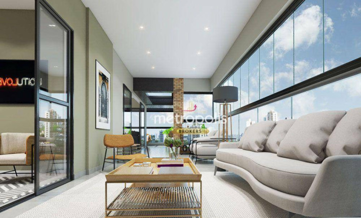 Imagem Cobertura com 3 Quartos à Venda, 323 m² em Campestre - Santo André
