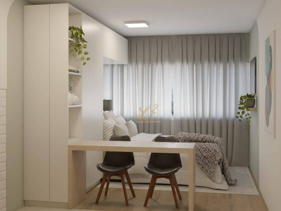 Imagem Apartamento com 1 Quarto à Venda, 25 m² em Centro Cívico - Curitiba Imagem Apartamento com 1 Quarto à Venda, 25 m² em Centro Cívico - Curitiba