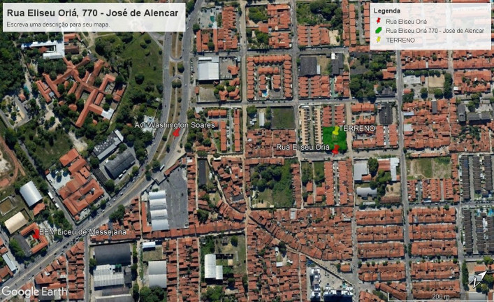 Imagem Terreno à Venda, 1.936 m² em Sapiranga - Fortaleza Imagem Terreno à Venda, 1.936 m² em Sapiranga - Fortaleza