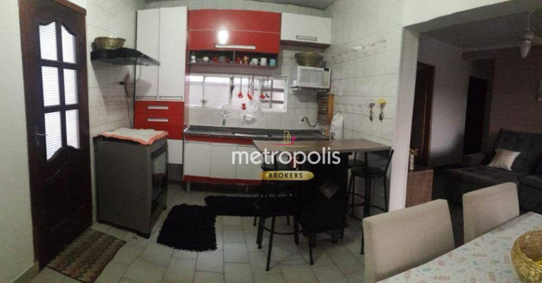 Imagem Casa com 3 Quartos à Venda, 130 m² em Vila Dirce - Mauá Imagem Casa com 3 Quartos à Venda, 130 m² em Vila Dirce - Mauá