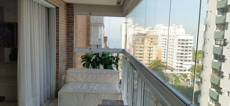 Imagem Apartamento com 3 Quartos à Venda, 159 m² em Embaré - Santos Imagem Apartamento com 3 Quartos à Venda, 159 m² em Embaré - Santos