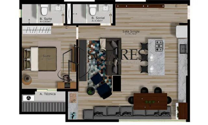 Imagem Apartamento com 2 Quartos à Venda, 68 m² em São Brás - Belém Imagem Apartamento com 2 Quartos à Venda, 68 m² em São Brás - Belém