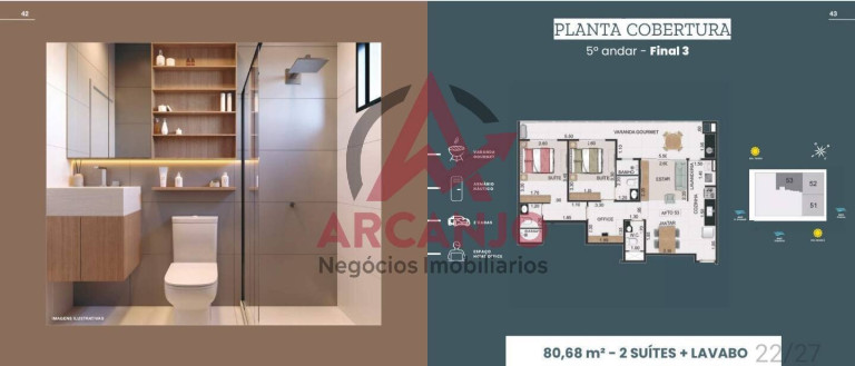 Imagem Apartamento com 2 Quartos à Venda, 82 m² em Tenório - Ubatuba Imagem Apartamento com 2 Quartos à Venda, 82 m² em Tenório - Ubatuba