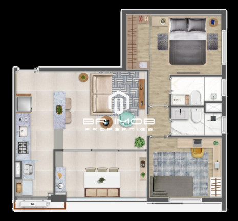 Imagem Imóvel com 2 Quartos à Venda, 68 m² em Campo Belo - São Paulo Imagem Imóvel com 2 Quartos à Venda, 68 m² em Campo Belo - São Paulo