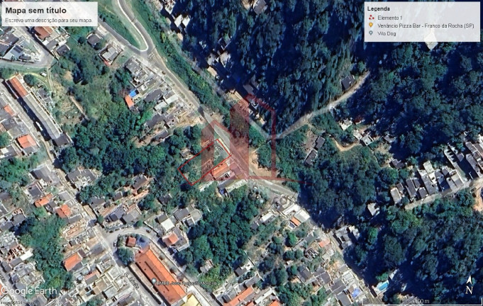 Terreno à Venda, 430 m² em Estância Lago Azul - Franco Da Rocha