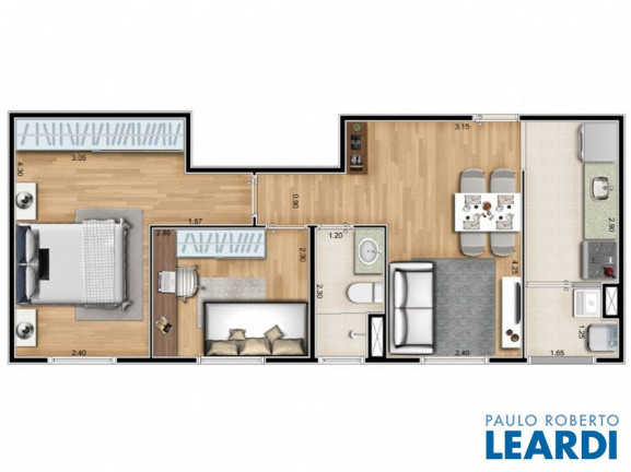 Imagem Apartamento com 3 Quartos à Venda, 53 m² em Paulicéia - São Bernardo Do Campo