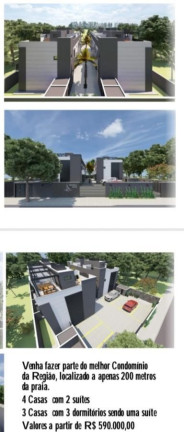 Imagem Casa com 3 Quartos à Venda, 130 m² em Capricórnio I - Caraguatatuba