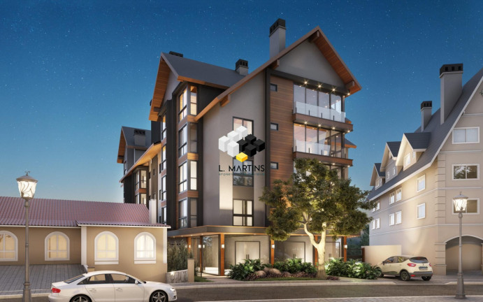 Imagem Apartamento com 1 Quarto à Venda, 83 m² em Centro - Gramado