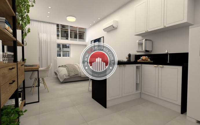 Imagem Kitnet com 1 Quarto à Venda, 28 m² em Botafogo - Rio De Janeiro