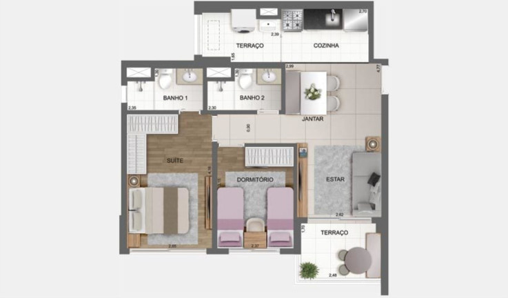 Imagem Apartamento com 3 Quartos à Venda, 72 m² em Chácara Santo Antônio (zona Sul) - São Paulo