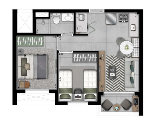 Imagem Imóvel com 2 Quartos à Venda, 40 m² em Vila Das Belezas - São Paulo Imagem Imóvel com 2 Quartos à Venda, 40 m² em Vila Das Belezas - São Paulo