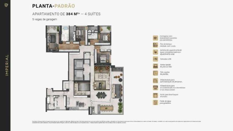 Imagem Apartamento com 4 Quartos à Venda, 325 m² em Cidade Jardim - São Paulo