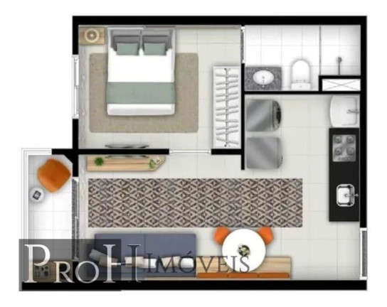 Imagem Apartamento com 1 Quarto à Venda, 32 m² em Centro - São Paulo Imagem Apartamento com 1 Quarto à Venda, 32 m² em Centro - São Paulo