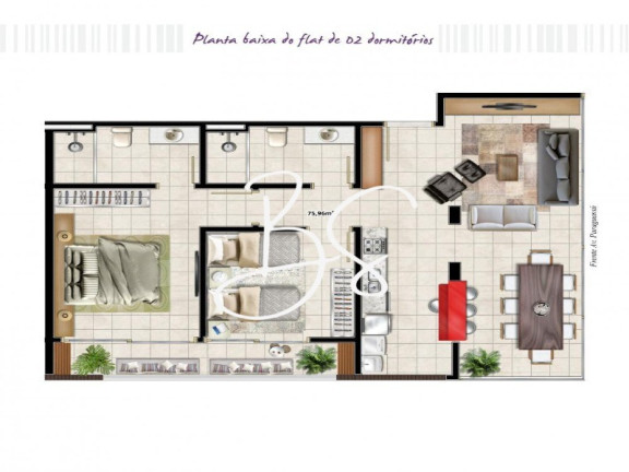 Imagem Apartamento com 2 Quartos à Venda, 79 m² em Avenida Paraguassu - Capão Da Canoa