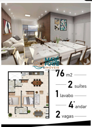 Imagem Apartamento com 2 Quartos à Venda, 76 m² em Toninhas - Ubatuba Imagem Apartamento com 2 Quartos à Venda, 76 m² em Toninhas - Ubatuba